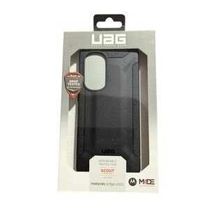 W6.Urban Armor Gear UAG Scout Series Case for Motorola Edge 5G (2022)‎ In Black